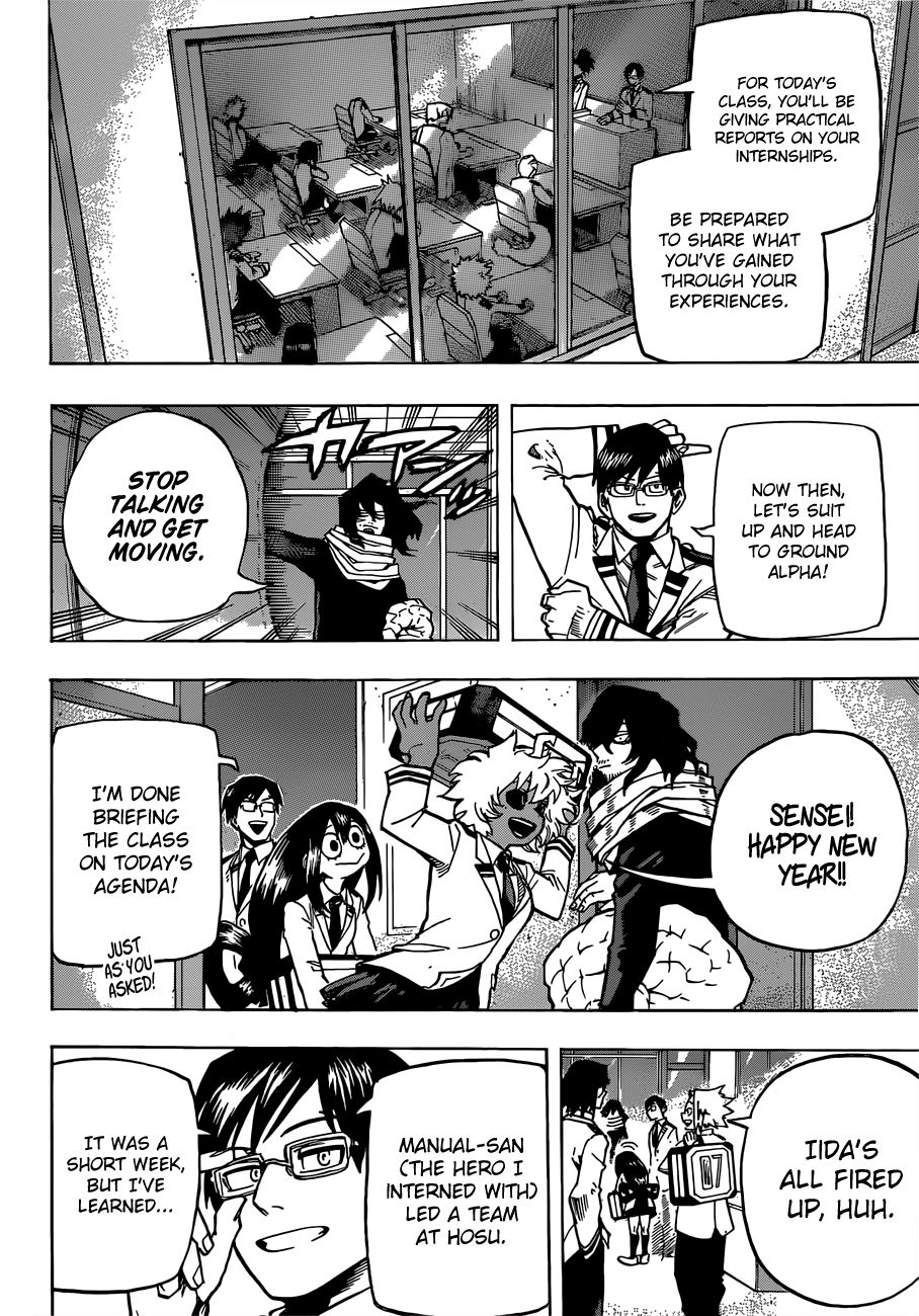 Boku no Hero Academia Chapter 253 page 4 - Chapter 253: Shirakumo