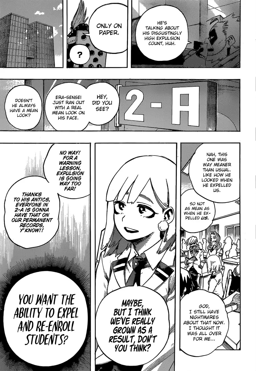 Boku no Hero Academia Chapter 254 page 13 - Chapter 254: You Wanted to Be a Hero, More Than Anyone Else.