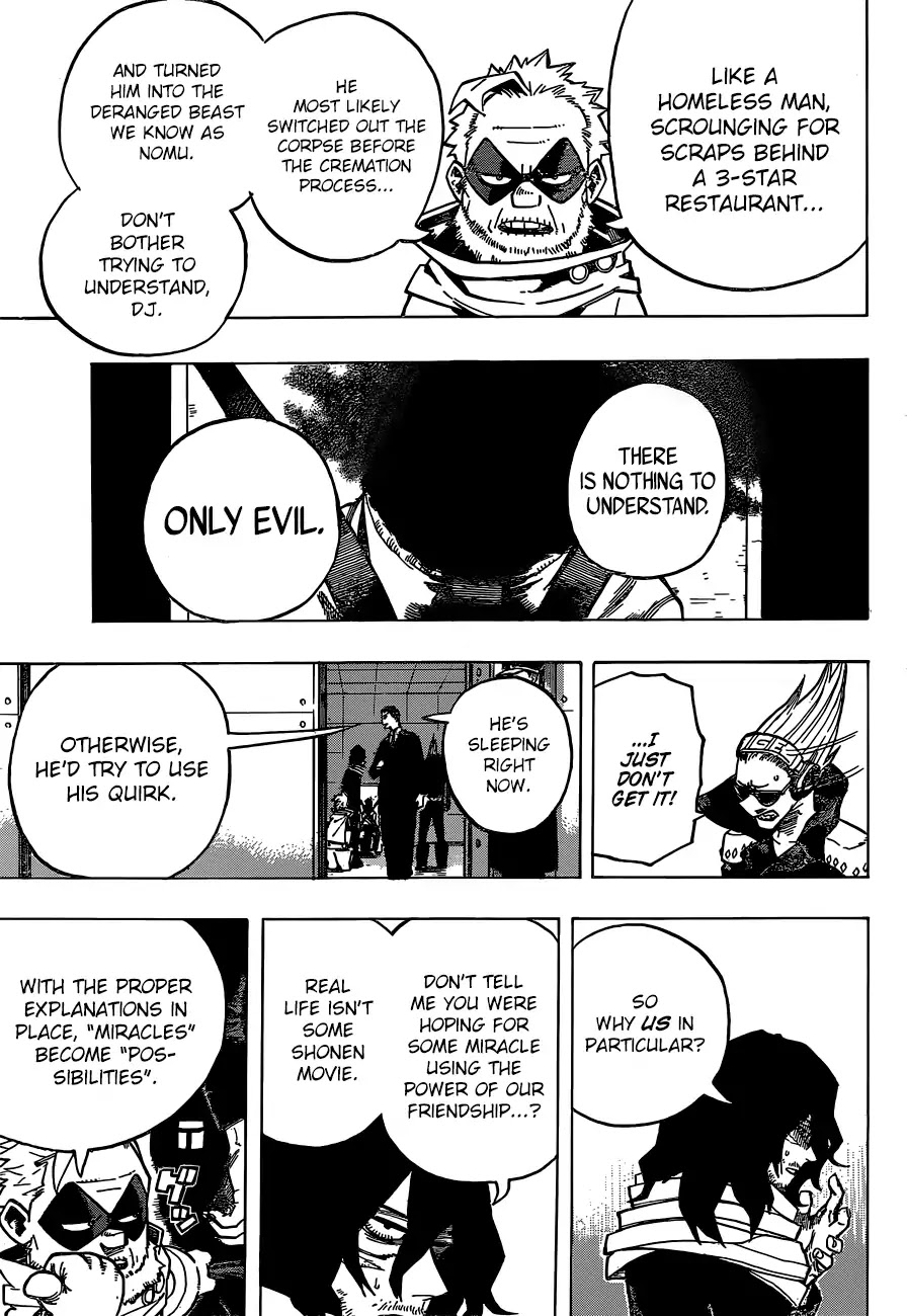 Boku no Hero Academia Chapter 254 page 5 - Chapter 254: You Wanted to Be a Hero, More Than Anyone Else.