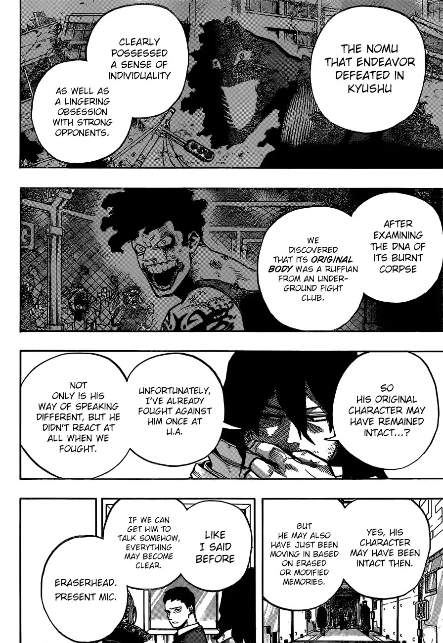 Boku no Hero Academia Chapter 254 page 6 - Chapter 254: You Wanted to Be a Hero, More Than Anyone Else.