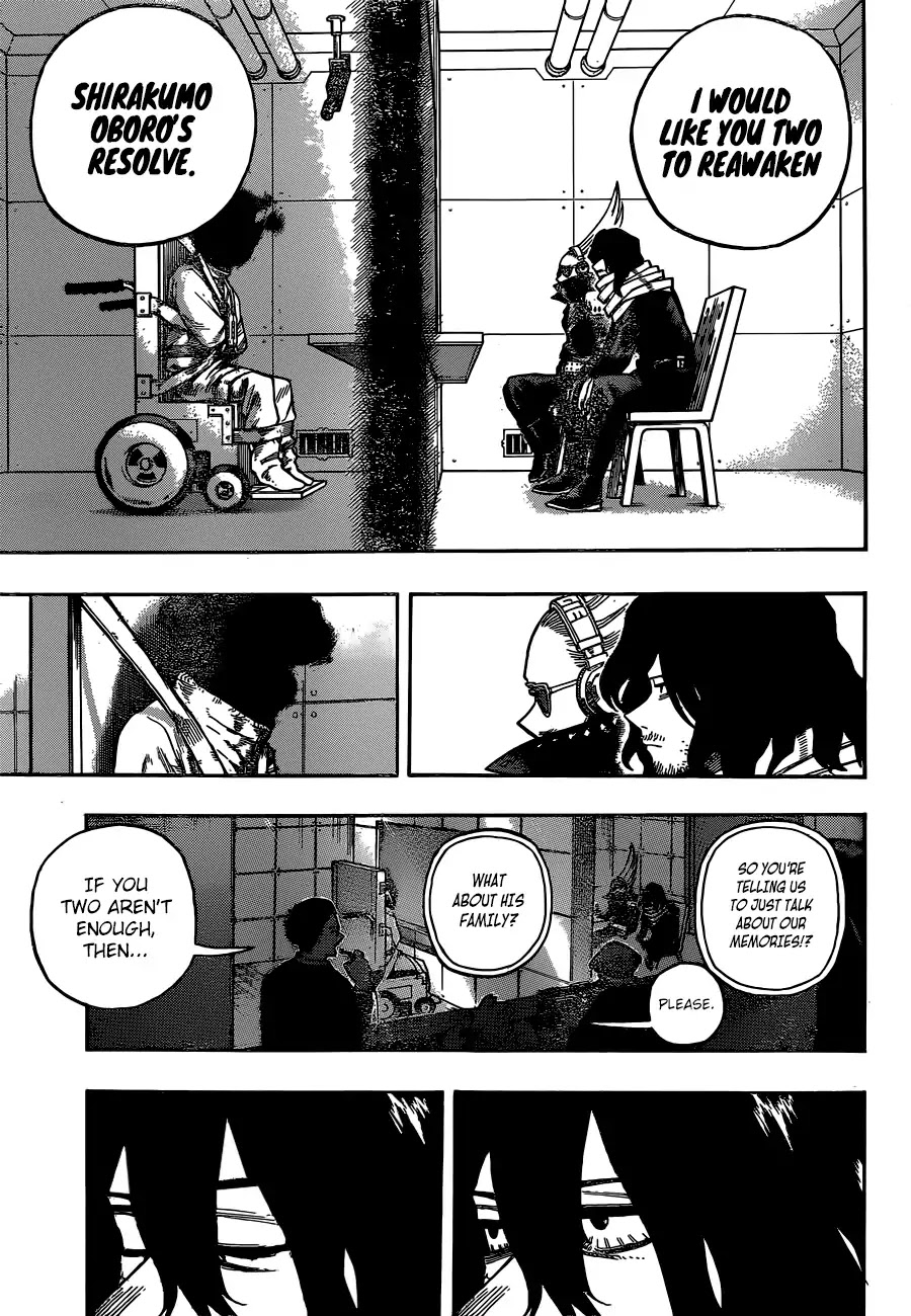 Boku no Hero Academia Chapter 254 page 7 - Chapter 254: You Wanted to Be a Hero, More Than Anyone Else.