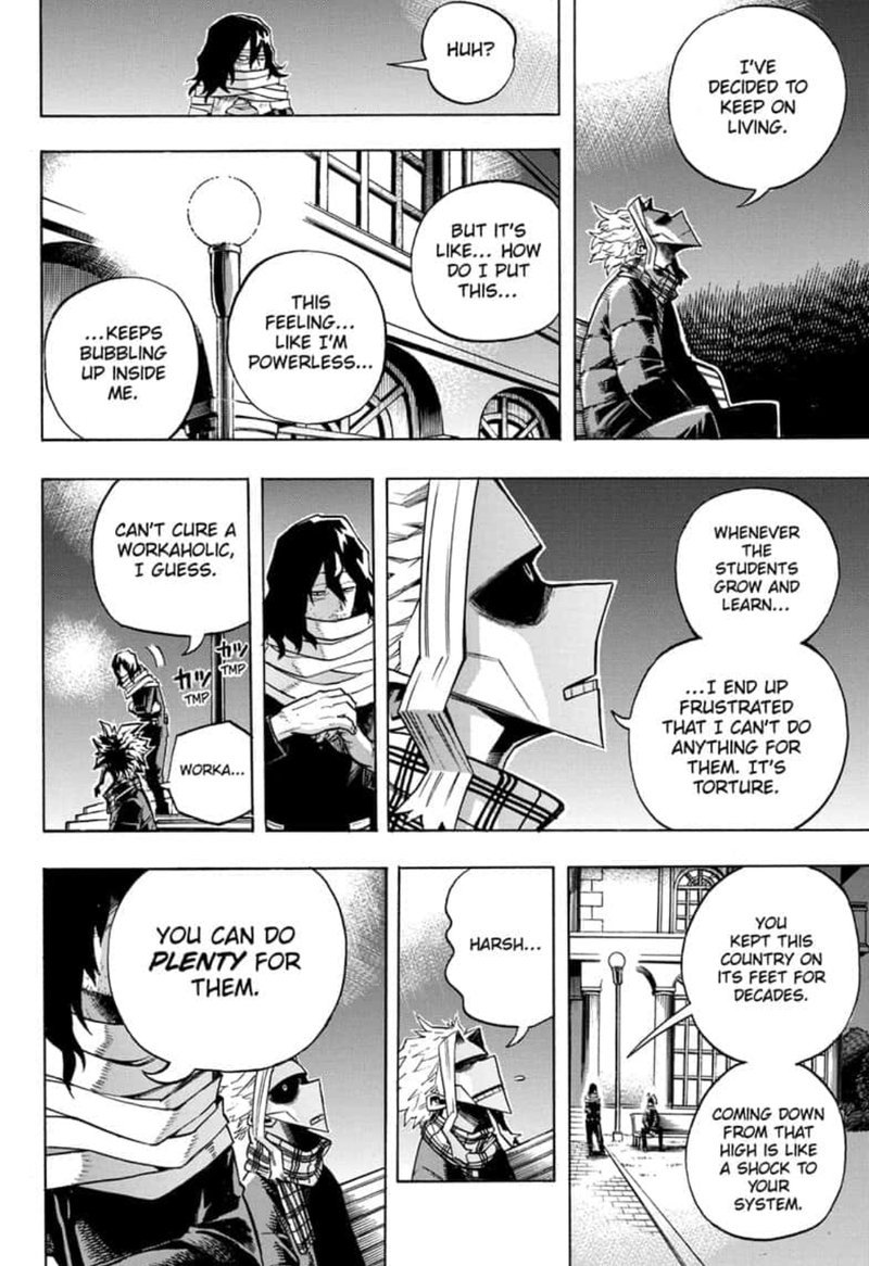 Boku no Hero Academia Chapter 257 page 14 - Chapter 257