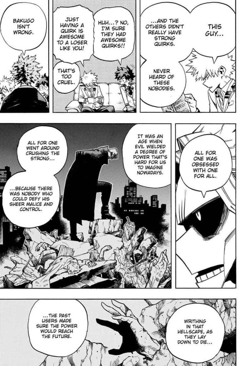Boku no Hero Academia Chapter 257 page 3 - Chapter 257