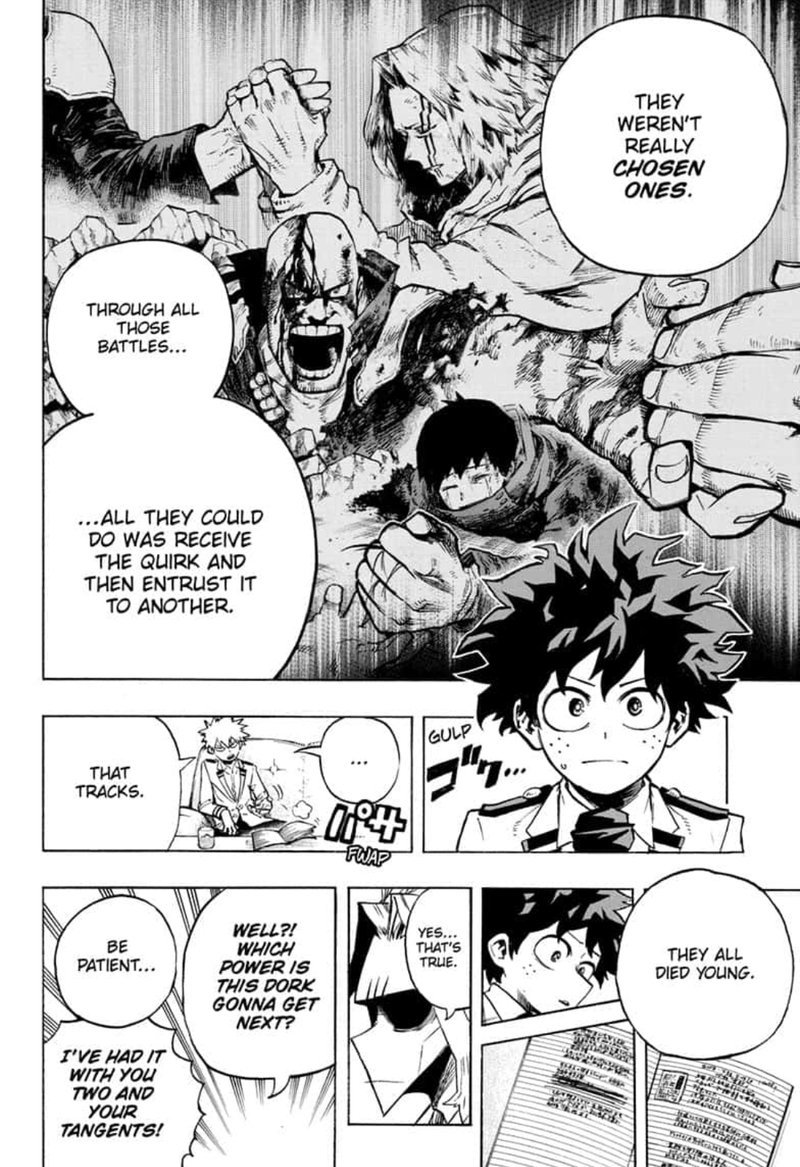 Boku no Hero Academia Chapter 257 page 4 - Chapter 257