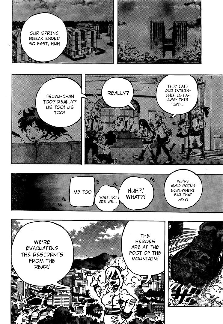 Boku no Hero Academia Chapter 258 page 14 - Chapter 258