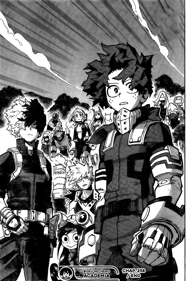 Boku no Hero Academia Chapter 258 page 15 - Chapter 258