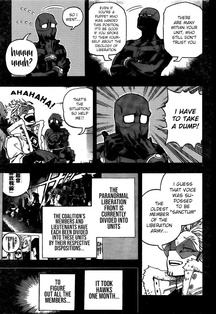 Boku no Hero Academia Chapter 258 page 3 - Chapter 258