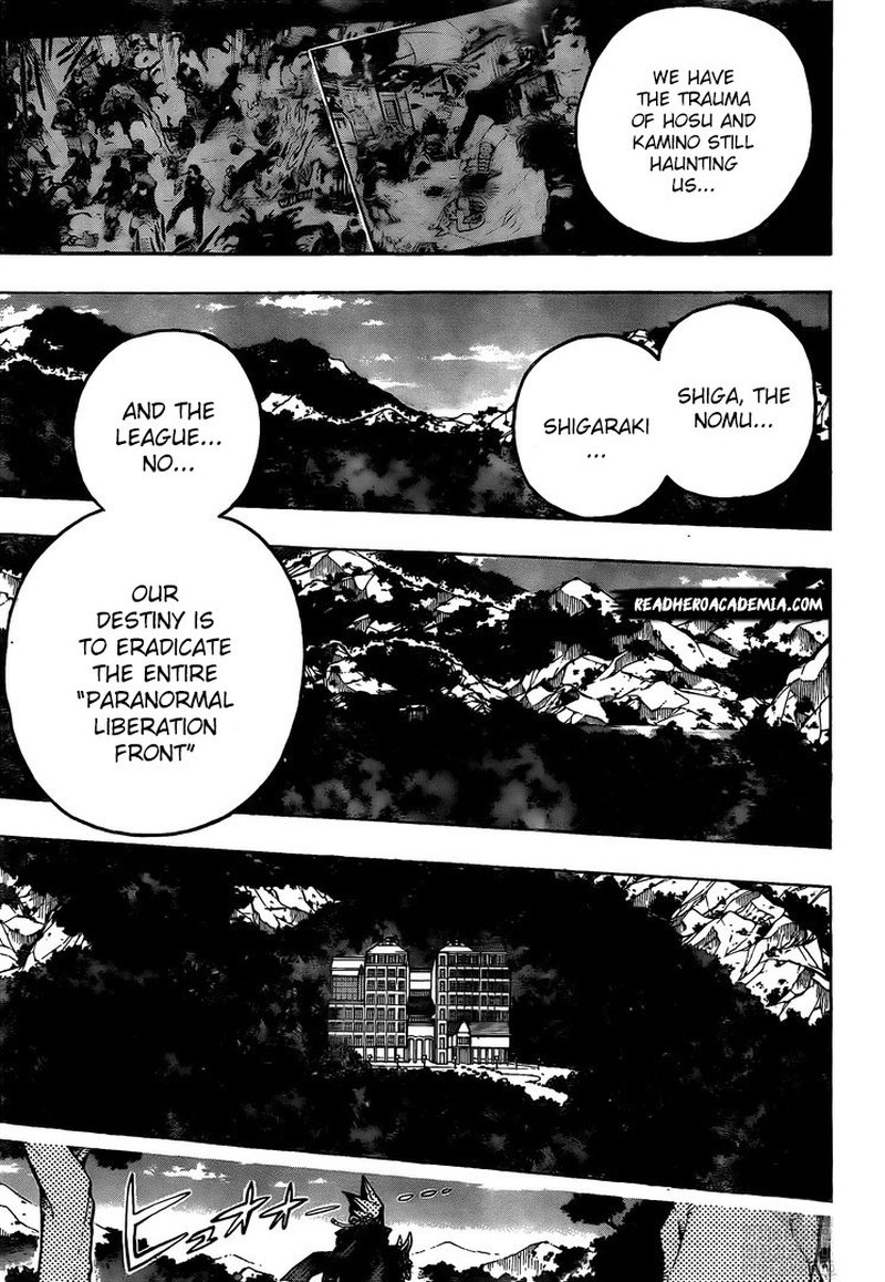 Boku no Hero Academia Chapter 259 page 5 - Chapter 259: Quiet Beginnings
