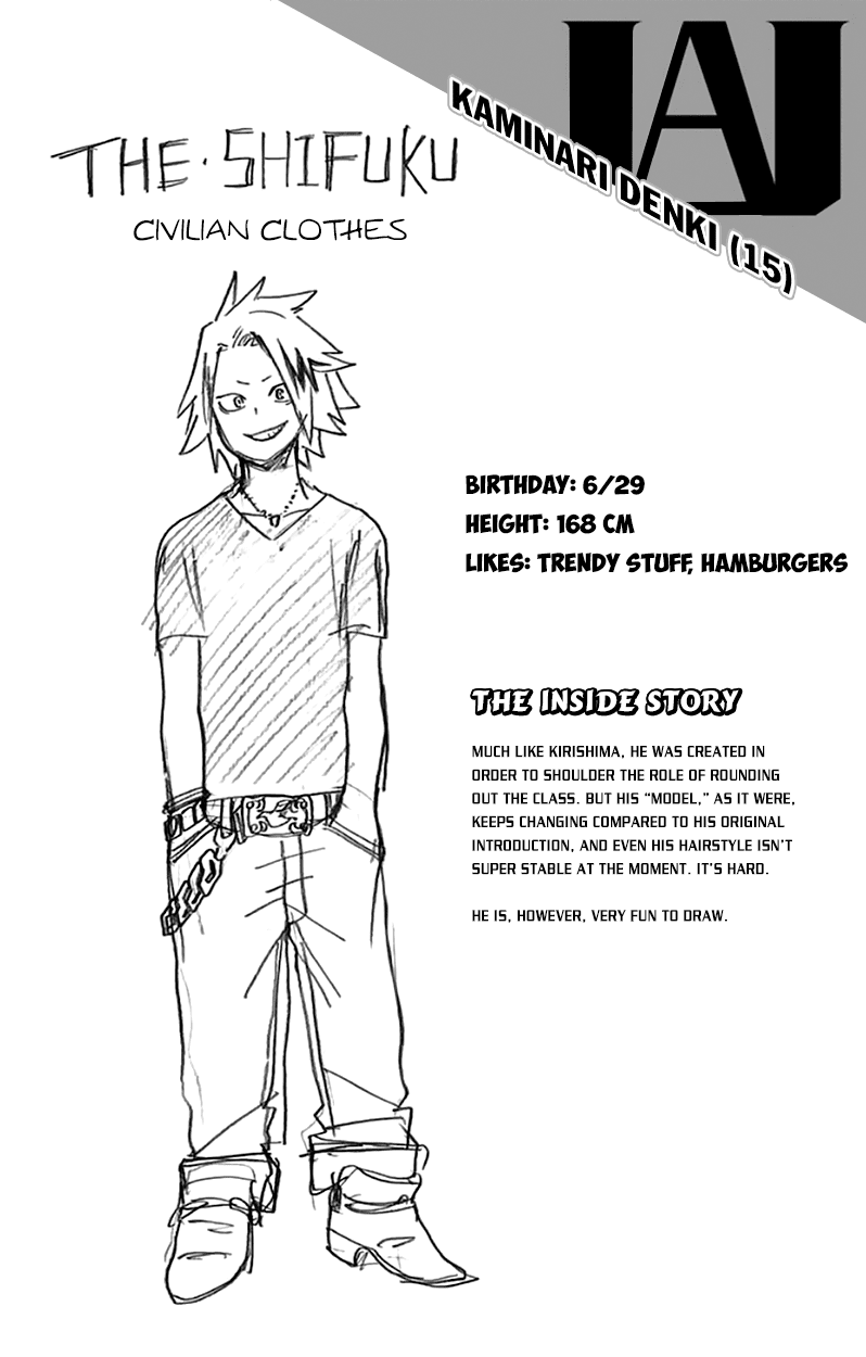 Boku no Hero Academia Chapter 26.5 page 10 - Chapter 26.5: Volume 3 Omake