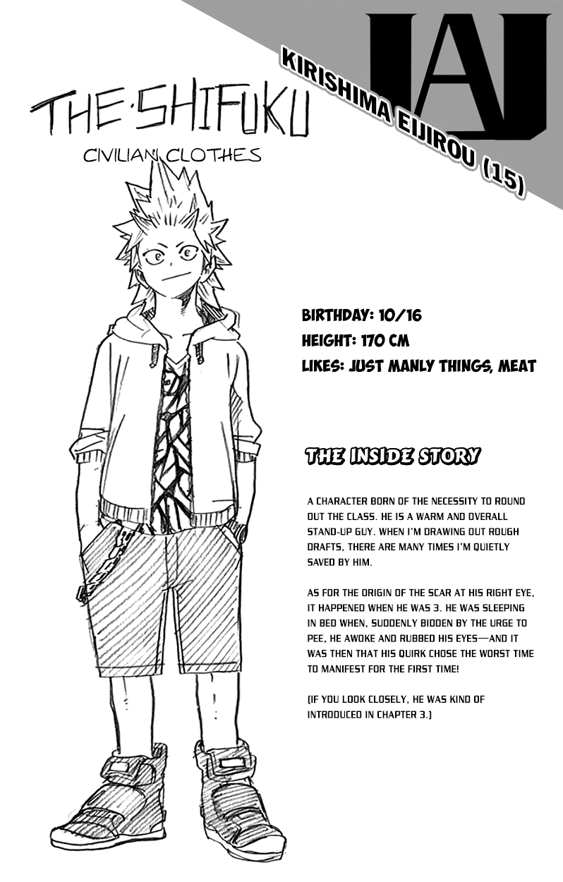 Boku no Hero Academia Chapter 26.5 page 8 - Chapter 26.5: Volume 3 Omake