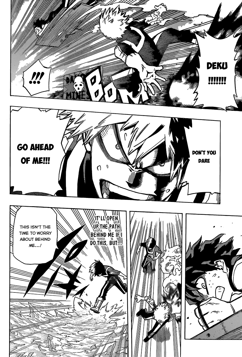 Boku no Hero Academia Chapter 26 page 10 - Chapter 26: The Pursuit Is On