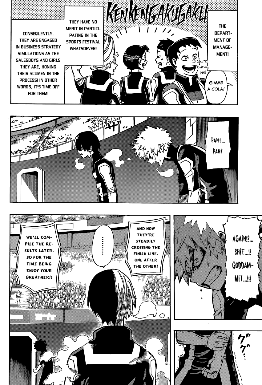 Boku no Hero Academia Chapter 26 page 17 - Chapter 26: The Pursuit Is On