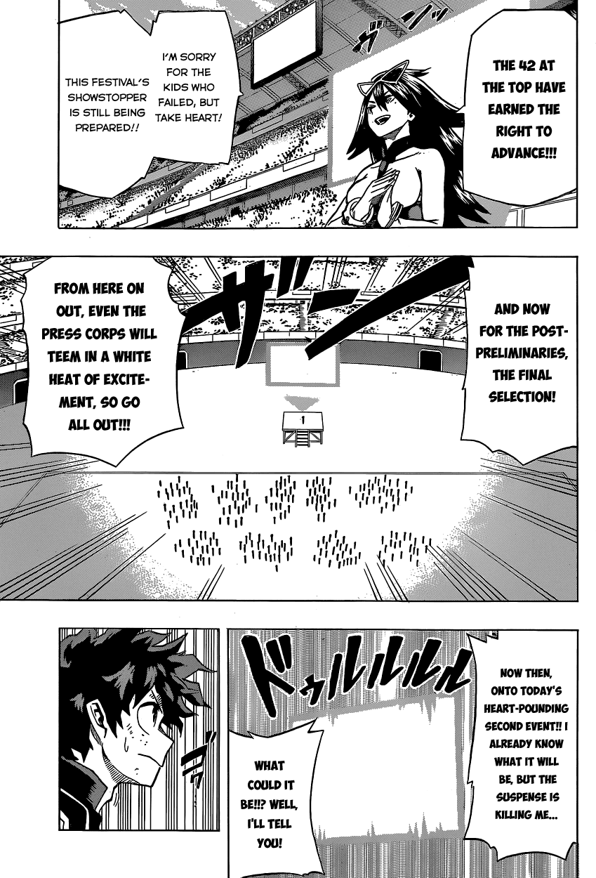 Boku no Hero Academia Chapter 26 page 21 - Chapter 26: The Pursuit Is On