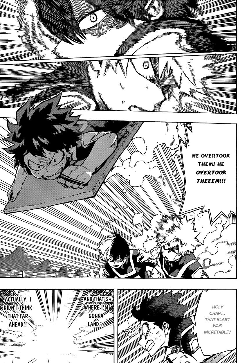Boku no Hero Academia Chapter 26 page 9 - Chapter 26: The Pursuit Is On