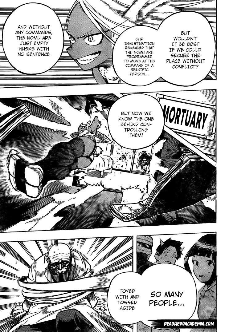 Boku no Hero Academia Chapter 260 page 8 - Chapter 260: Life's Work