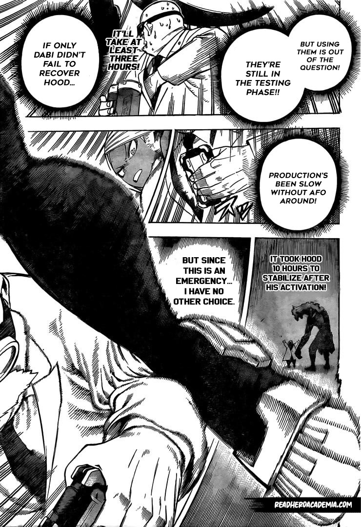Boku no Hero Academia Chapter 261 page 10 - Chapter 261: High-Ends