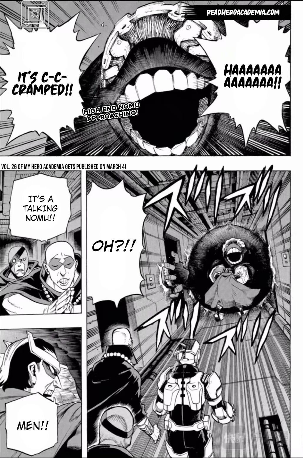 Boku no Hero Academia Chapter 262 page 1 - Chapter 262: The Nº 5 Hero: Mirko