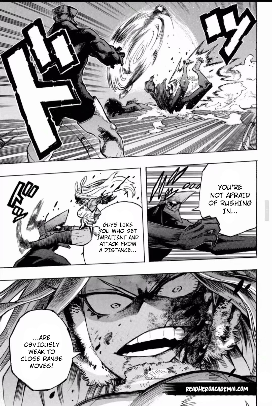 Boku no Hero Academia Chapter 262 page 14 - Chapter 262: The Nº 5 Hero: Mirko