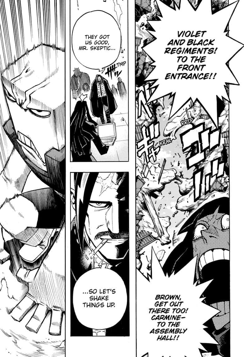 Boku no Hero Academia Chapter 263 page 6 - Chapter 263