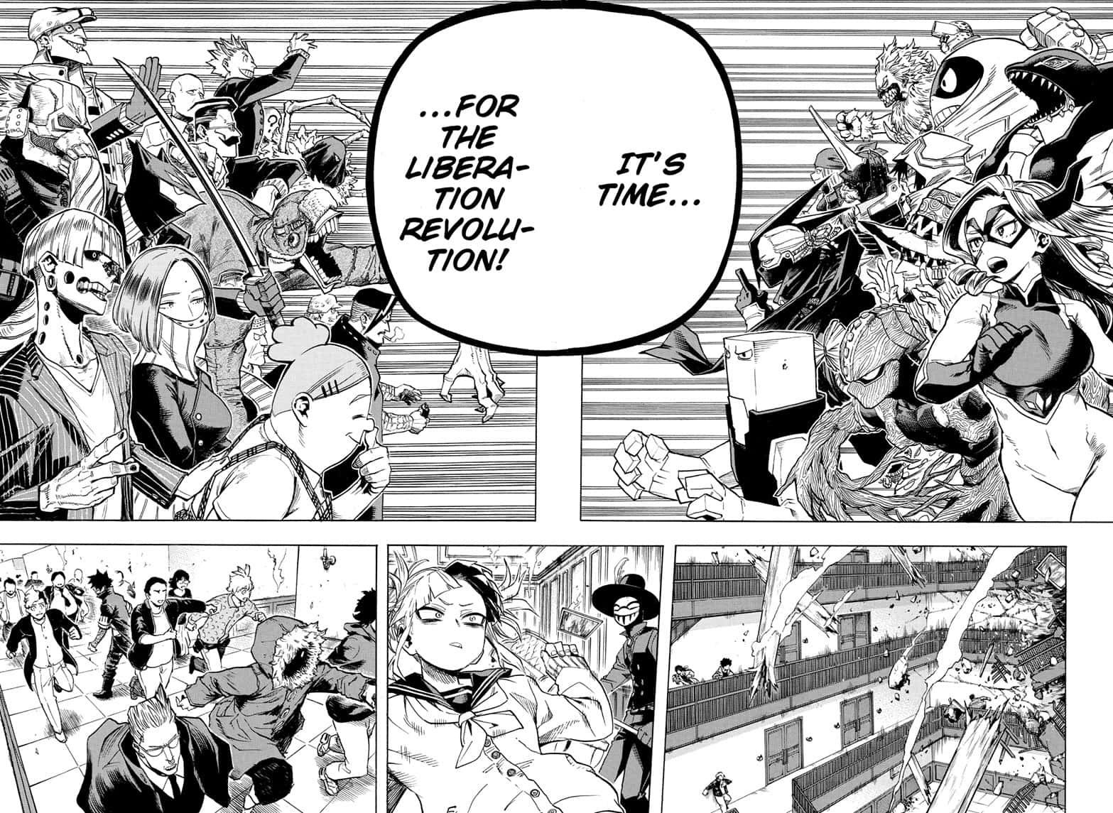 Boku no Hero Academia Chapter 263 page 8 - Chapter 263