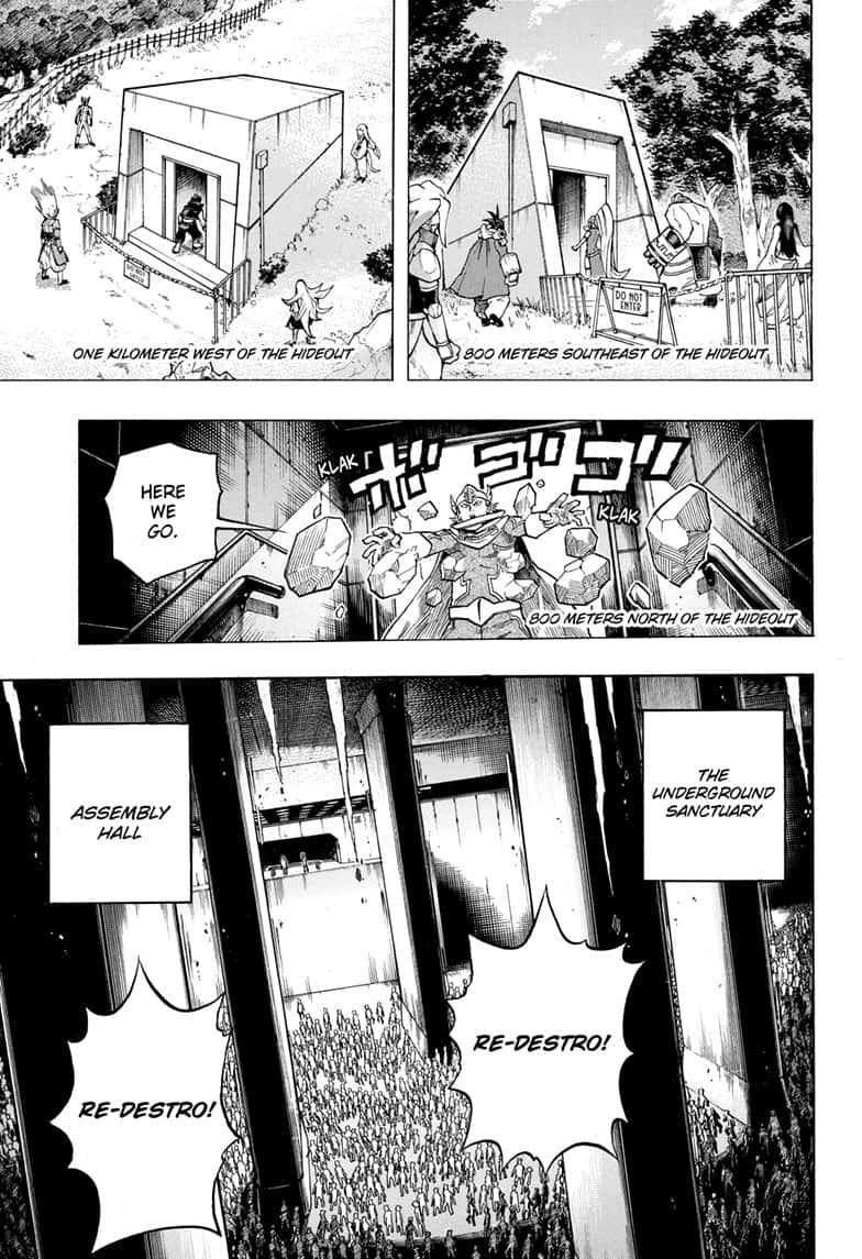 Boku no Hero Academia Chapter 264 page 1 - Chapter 264