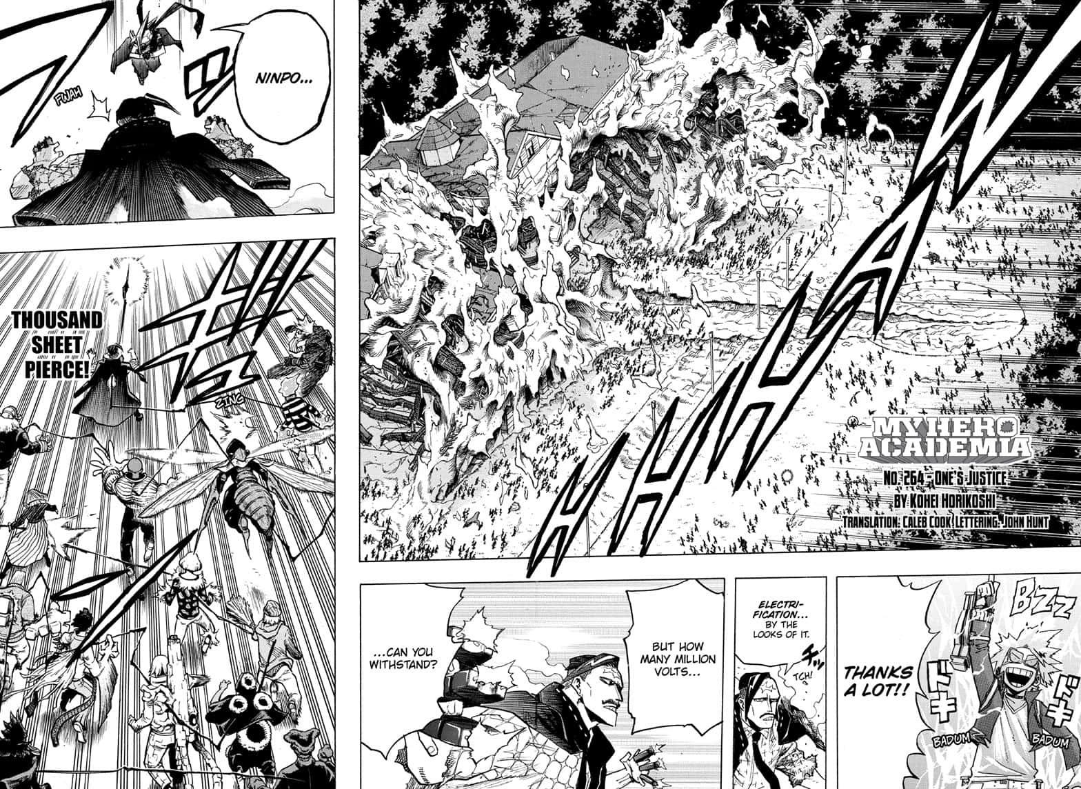 Boku no Hero Academia Chapter 264 page 4 - Chapter 264