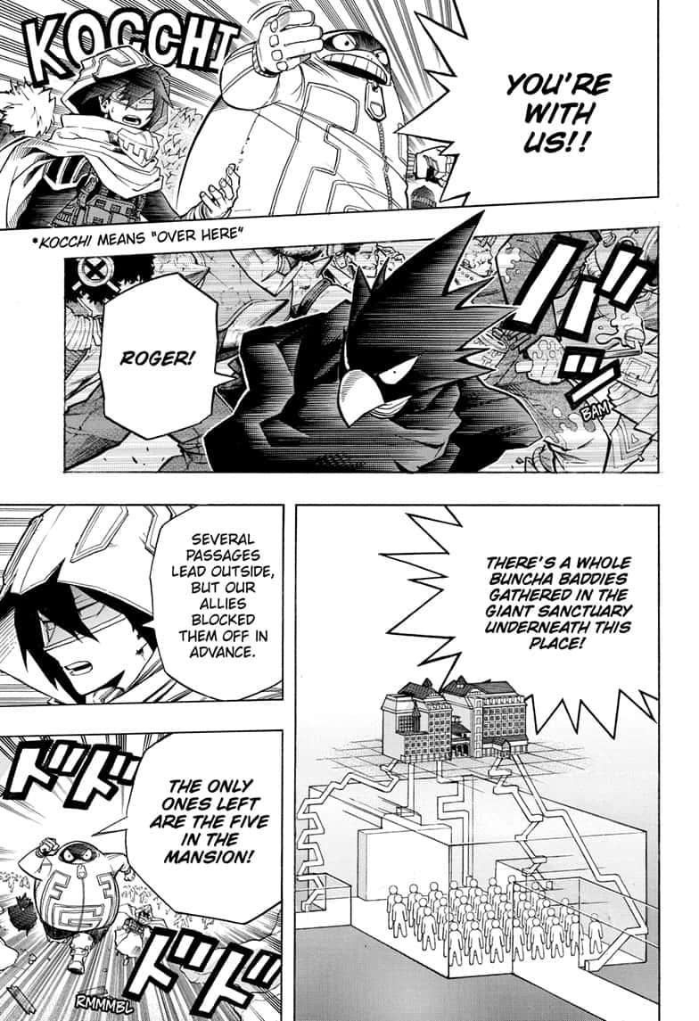 Boku no Hero Academia Chapter 265 page 1 - Chapter 265