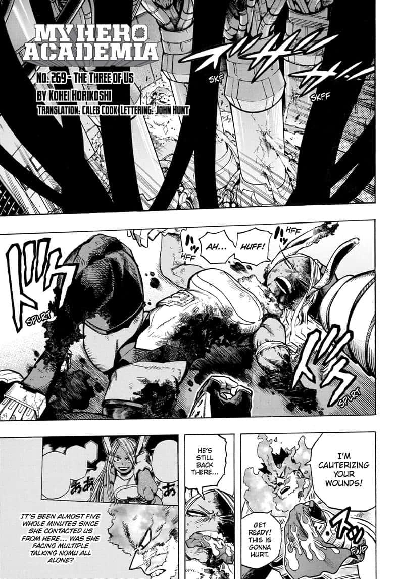 Boku no Hero Academia Chapter 269 page 1 - Chapter 269