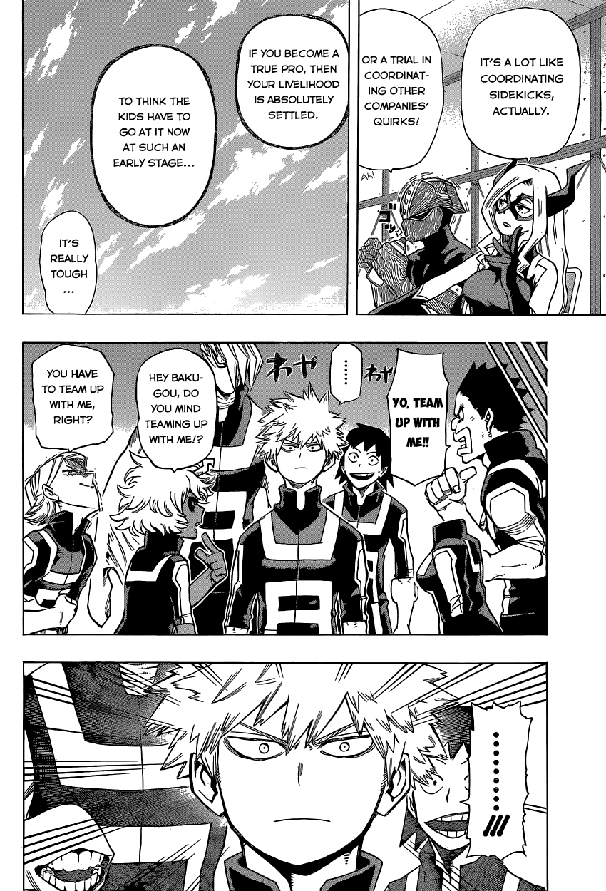 Boku no Hero Academia Chapter 27 page 11 - Chapter 27: Fateful Negotiations