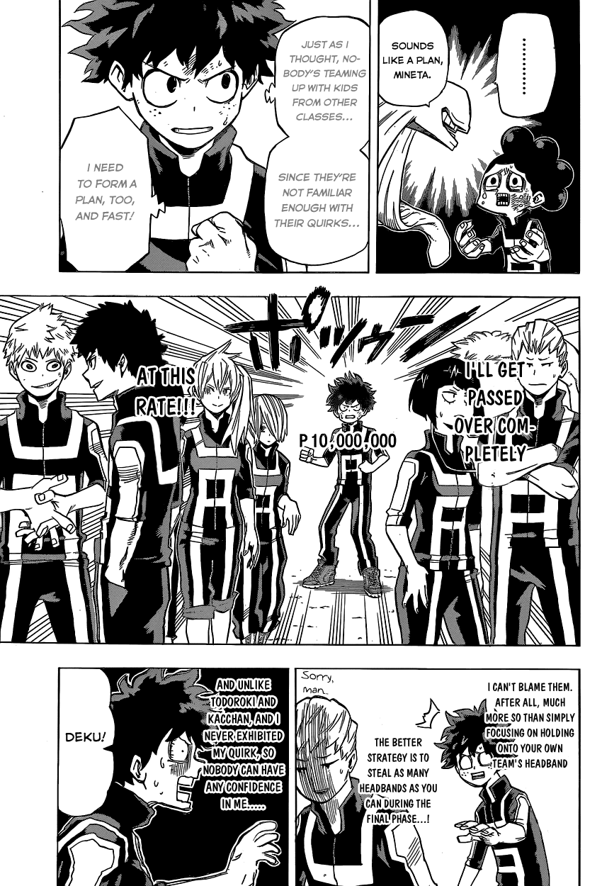 Boku no Hero Academia Chapter 27 page 14 - Chapter 27: Fateful Negotiations