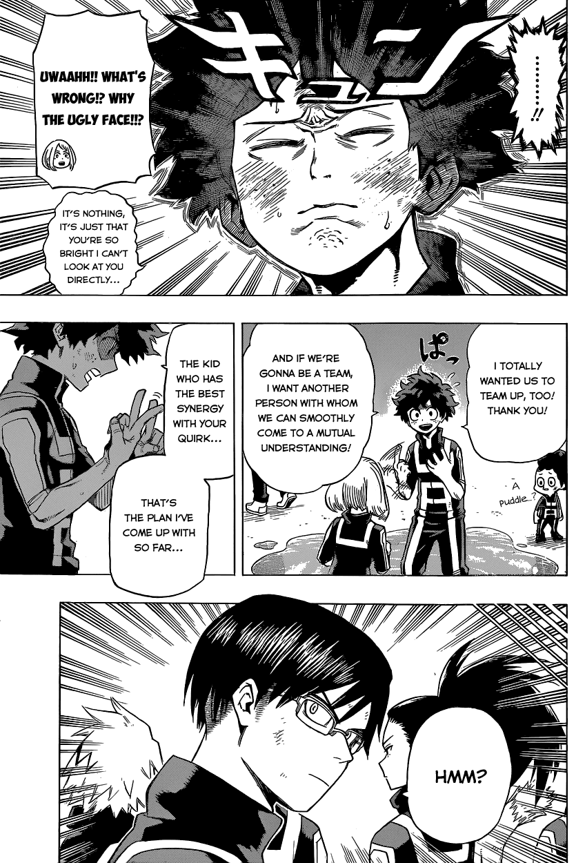 Boku no Hero Academia Chapter 27 page 16 - Chapter 27: Fateful Negotiations
