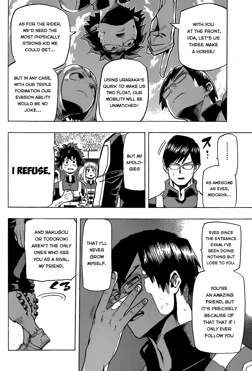 Boku no Hero Academia Chapter 27 page 17 - Chapter 27: Fateful Negotiations
