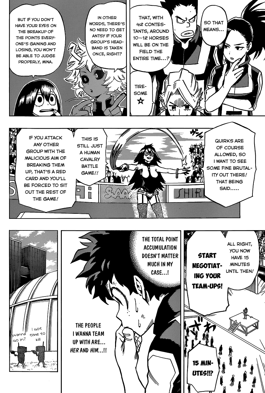 Boku no Hero Academia Chapter 27 page 9 - Chapter 27: Fateful Negotiations
