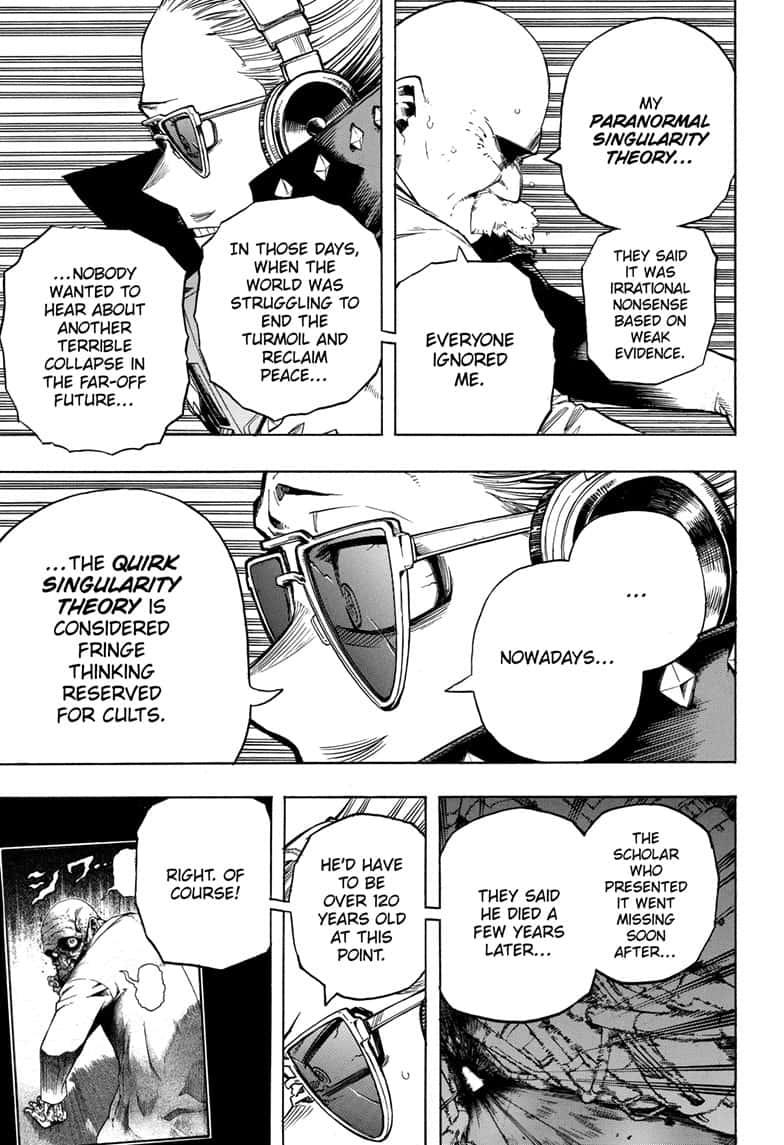 Boku no Hero Academia Chapter 270 page 3 - Chapter 270