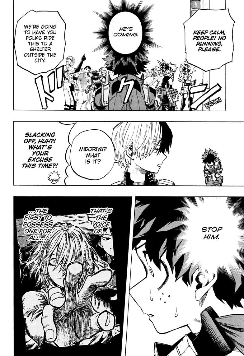 Boku no Hero Academia Chapter 272 page 4 - Chapter 272