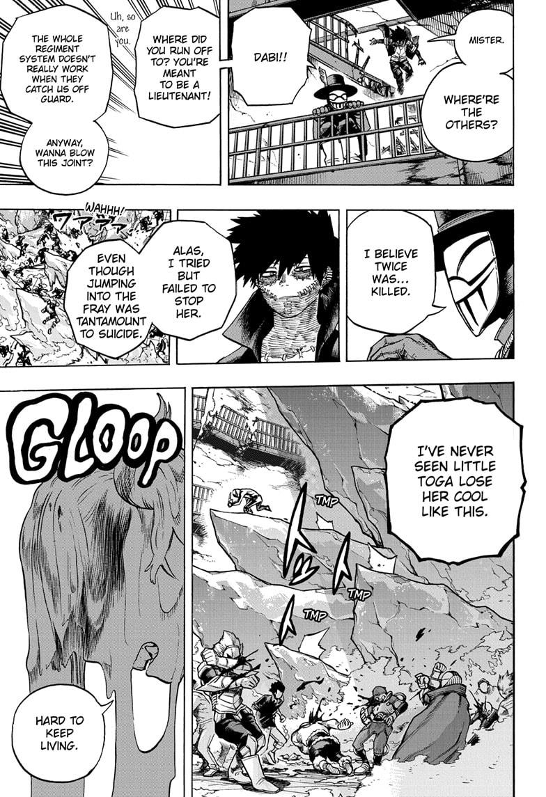 Boku no Hero Academia Chapter 273 page 12 - Chapter 273