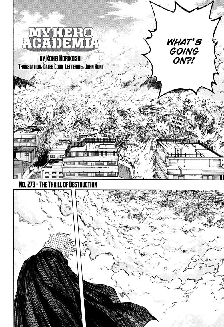 Boku no Hero Academia Chapter 273 page 5 - Chapter 273