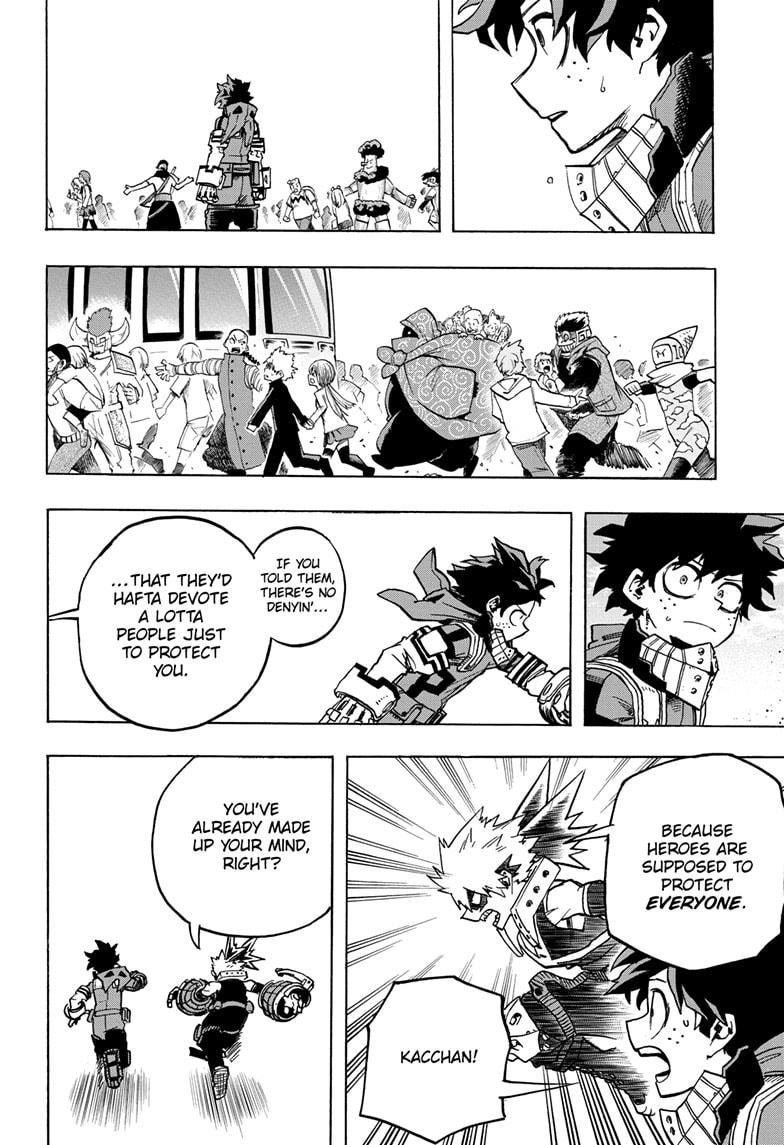 Boku no Hero Academia Chapter 274 page 15 - Chapter 274