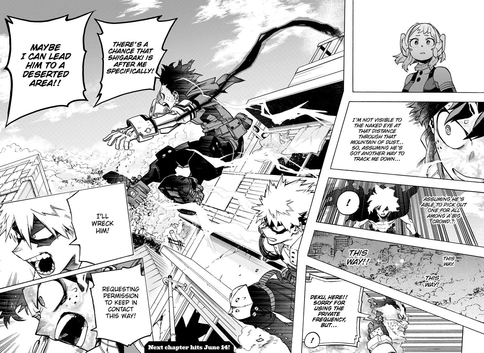 Boku no Hero Academia Chapter 274 page 17 - Chapter 274