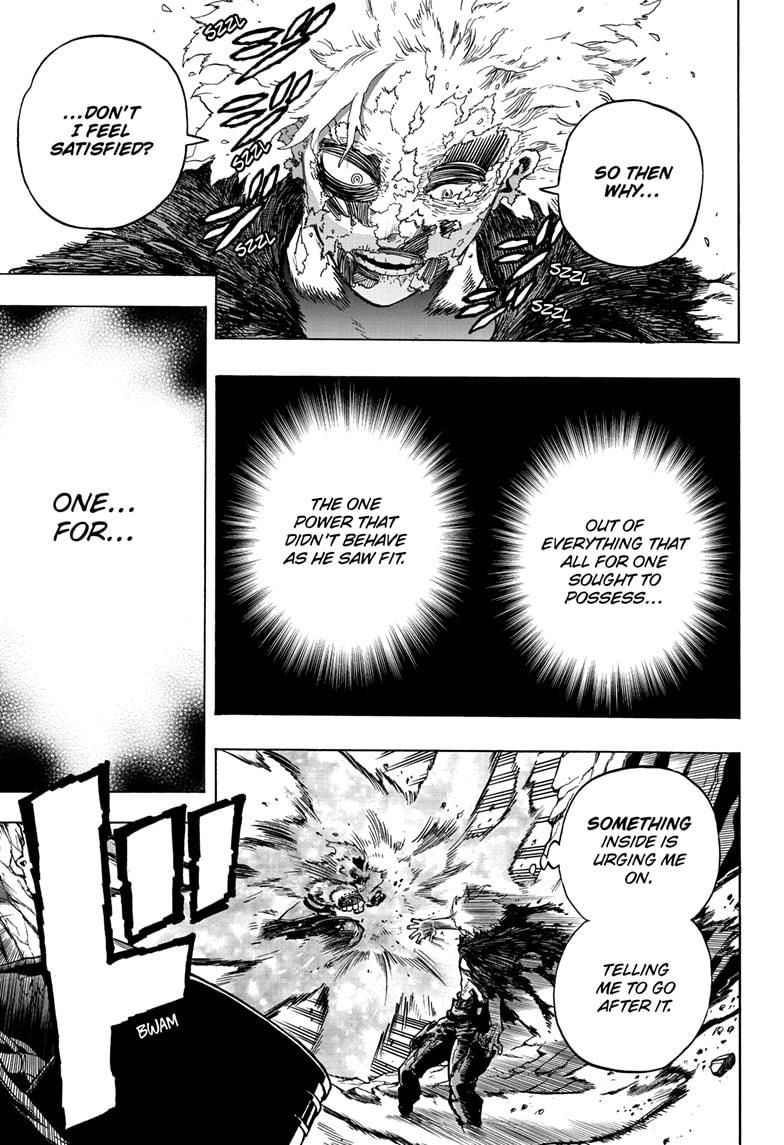 Boku no Hero Academia Chapter 274 page 9 - Chapter 274