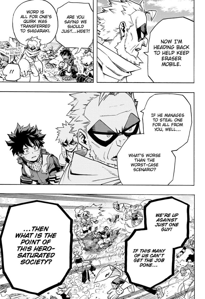 Boku no Hero Academia Chapter 276 page 11 - Chapter 276