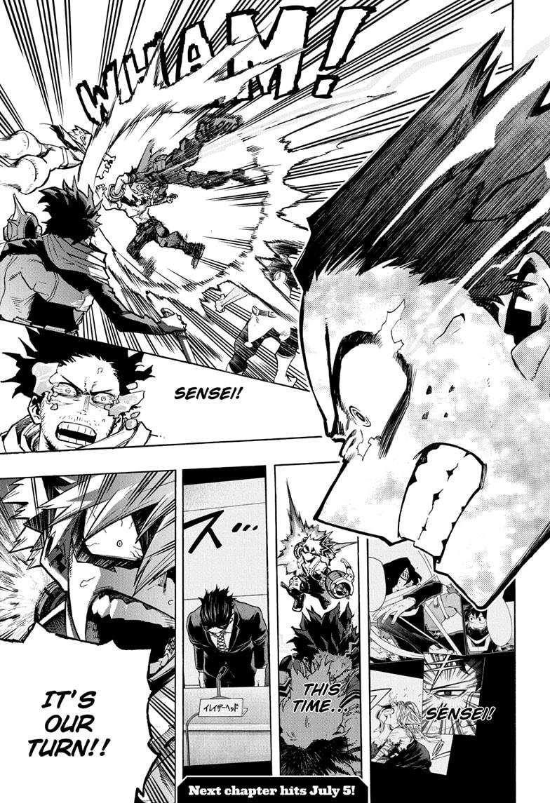 Boku no Hero Academia Chapter 276 page 18 - Chapter 276