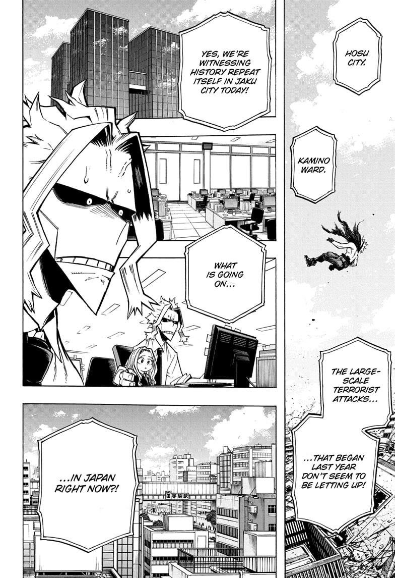 Boku no Hero Academia Chapter 276 page 2 - Chapter 276