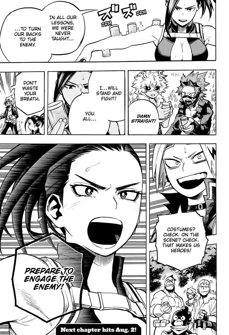 Boku no Hero Academia Chapter 278 page 17 - Chapter 278