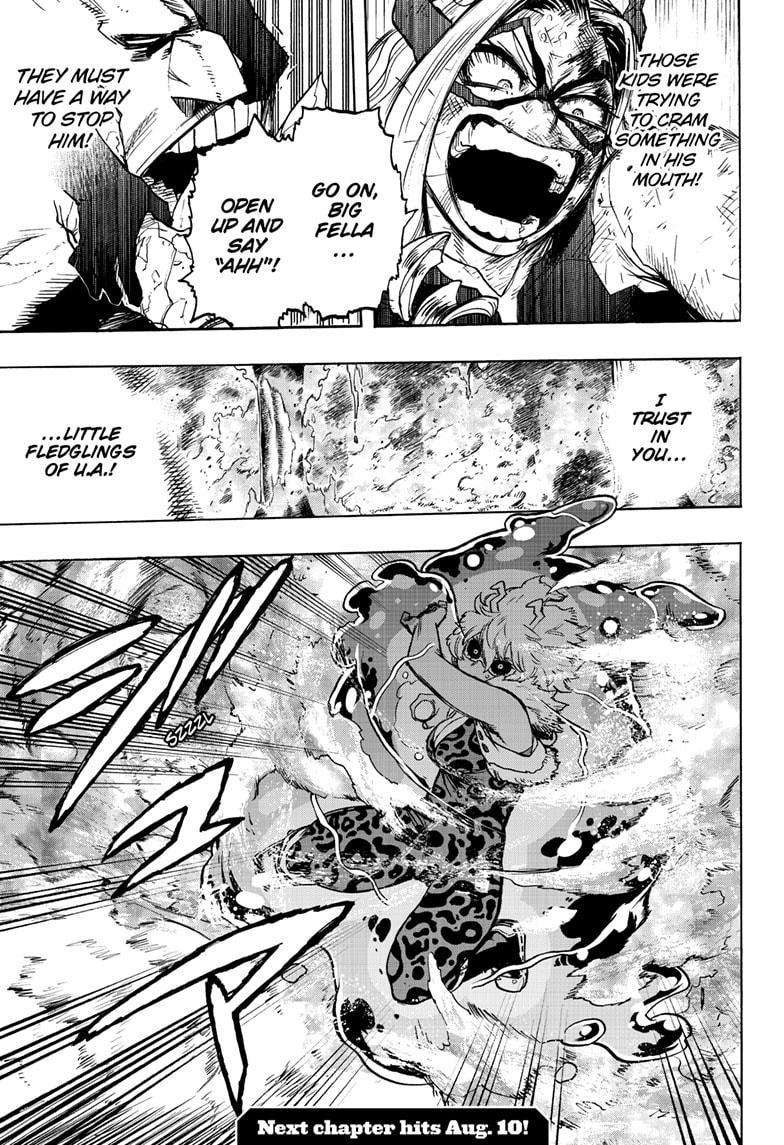 Boku no Hero Academia Chapter 279 page 18 - Chapter 279