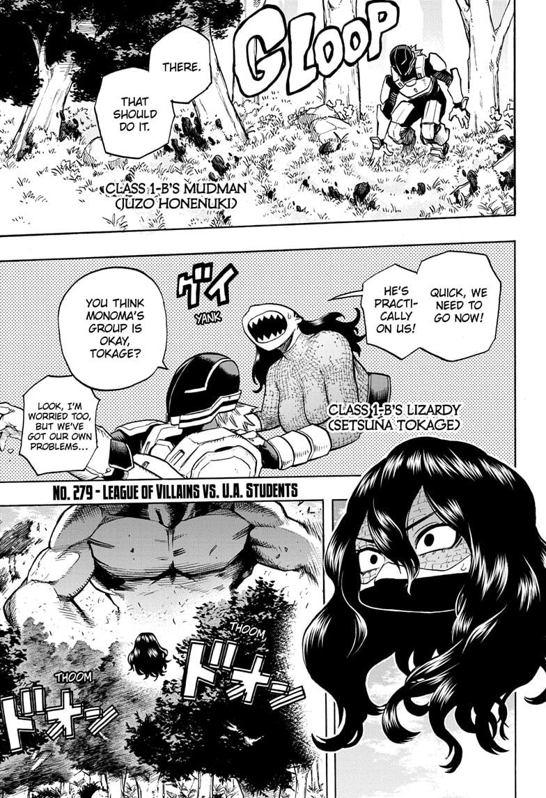 Boku no Hero Academia Chapter 279 page 3 - Chapter 279