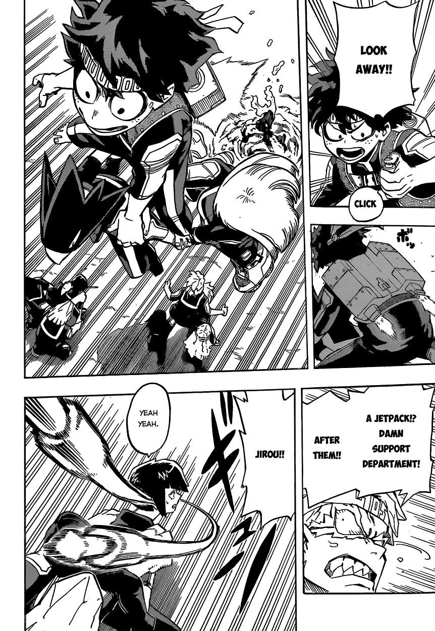 Boku no Hero Academia Chapter 28 page 10 - Chapter 28: Plans Upon Ploys Upon Plays