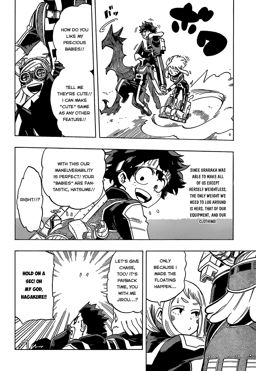 Boku no Hero Academia Chapter 28 page 12 - Chapter 28: Plans Upon Ploys Upon Plays