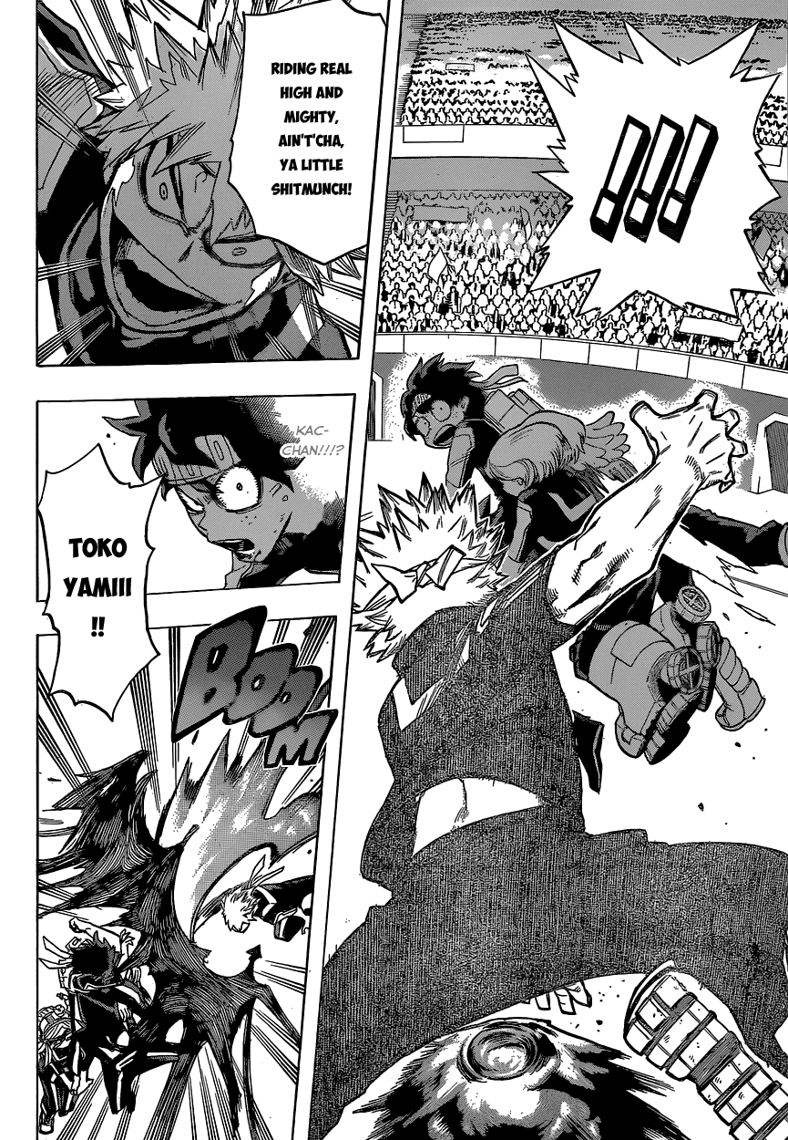 Boku no Hero Academia Chapter 28 page 16 - Chapter 28: Plans Upon Ploys Upon Plays