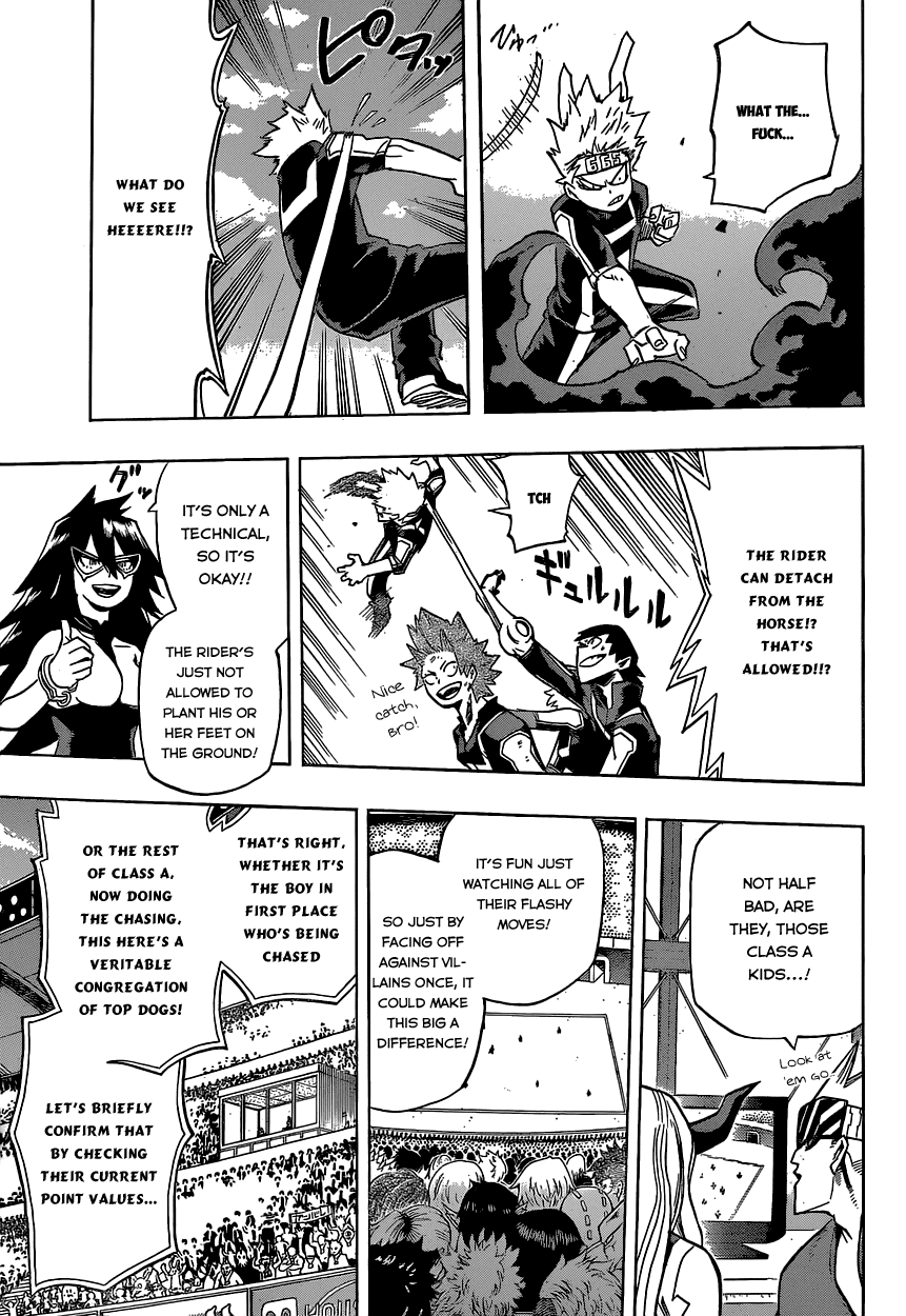 Boku no Hero Academia Chapter 28 page 17 - Chapter 28: Plans Upon Ploys Upon Plays